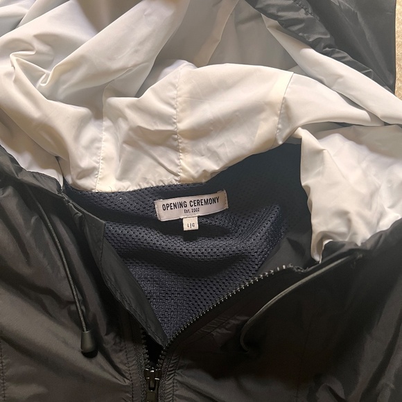Opening Ceremony zip hooded mens windbreaker - Picture 3 of 7